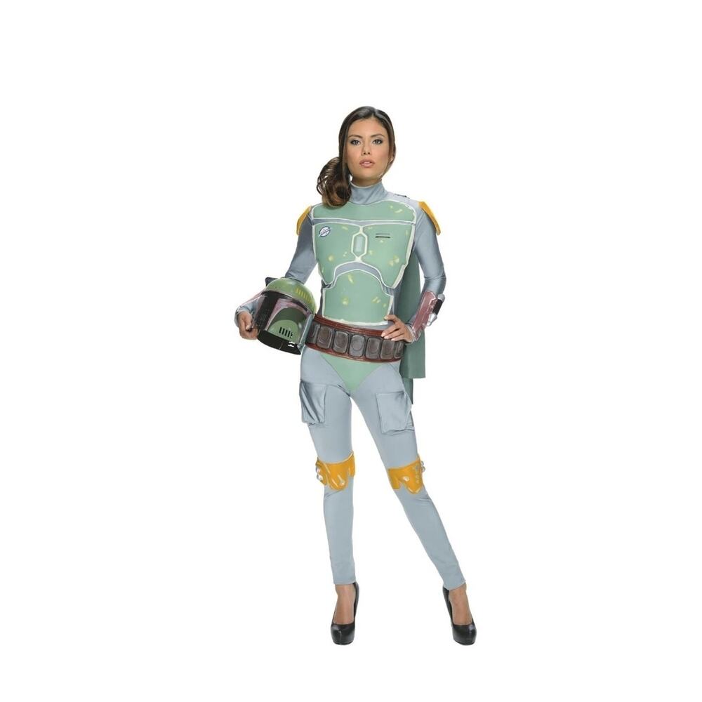 NEW! Rubie's Star Wars Boba Fett Women's S Jumpsuit Halloween Costume Cosplay